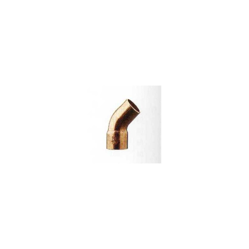 95040 CURVA 45° ø10 MF IN RAME A SALD.